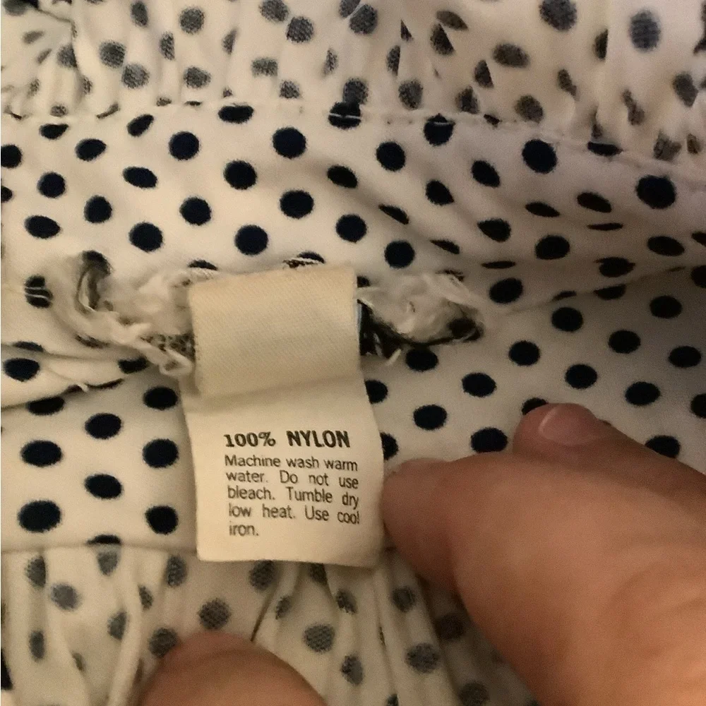 VINTAGE 80’s Union Made in USA Dress Polka Dots Discovery Fashions Small (f) - Picture 5 of 6